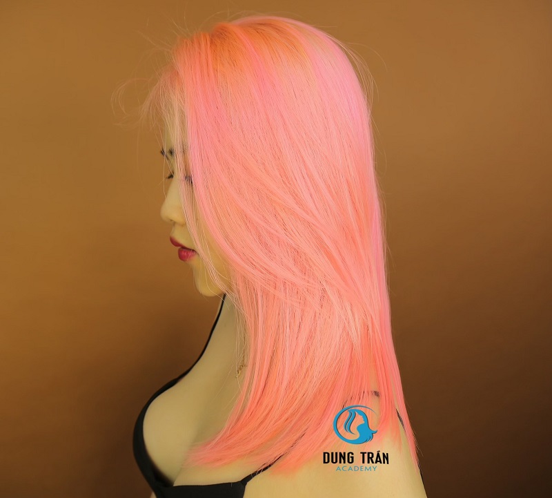 Tổng hợp các công thức nhuộm tóc màu hồng hocvientoceduvn