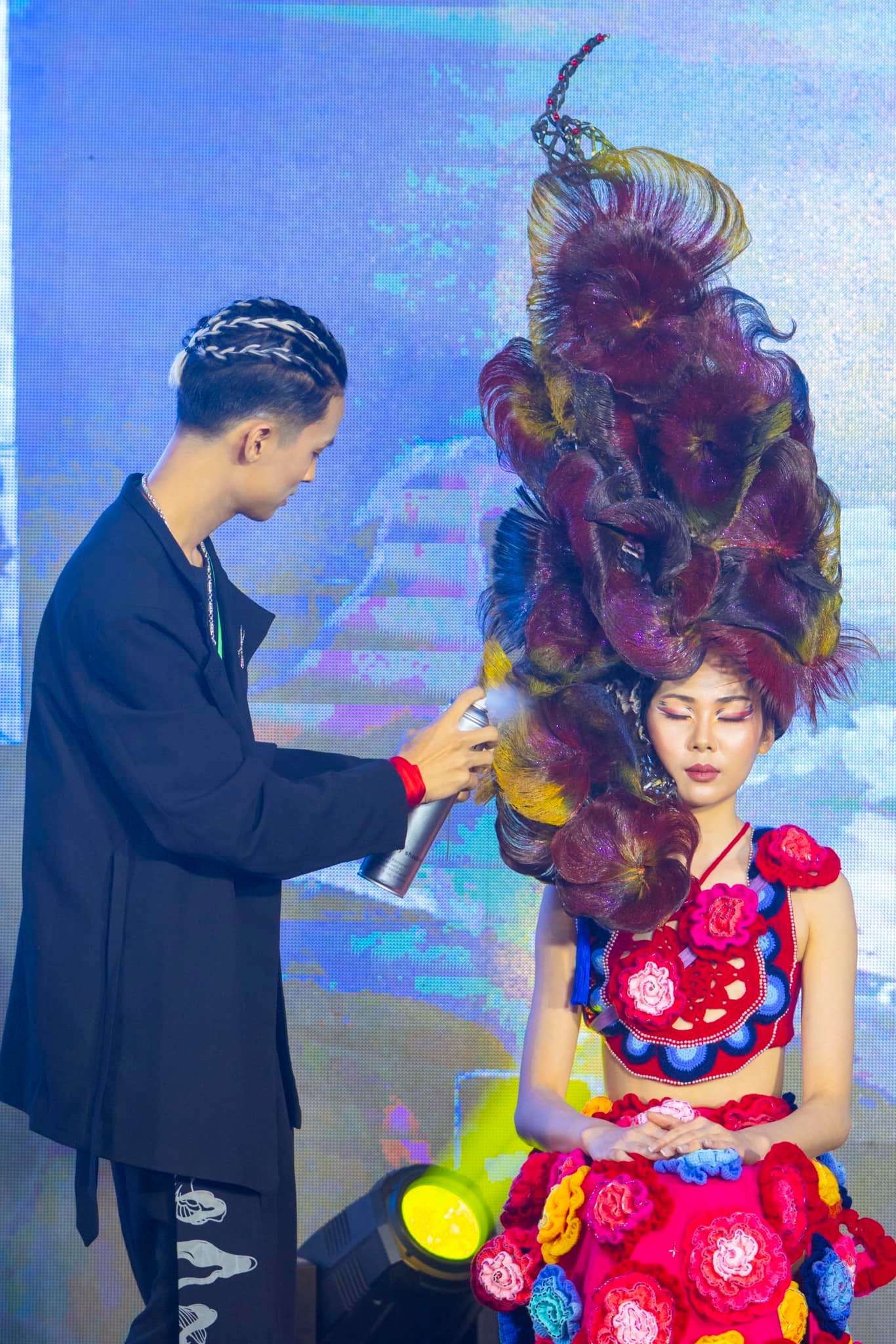 BST Hương Sắc Mùa Thu của Team Dung Trần Hair Group