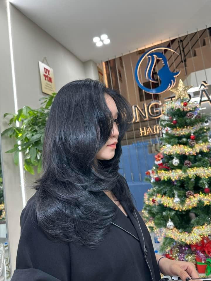 Uốn tóc đẹp Hà Nội 